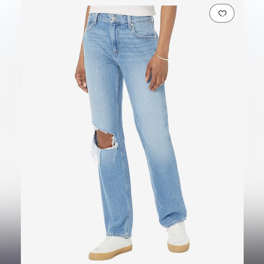 PAIGE Noella Starcourt Destructed Relaxed Straight Jeans